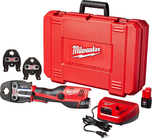 Milwaukee 2473-22 M12 Force Logic Press tool 1/2" - 1" Kit