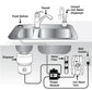 InSinkErator Evolution Select Plus 3/4 HP Compact Continuous Feed Garbage Disposal - PuraVision