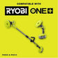 Ryobi RAKSCRUBH Hard Nylon Brush (Single) - PuraVizion